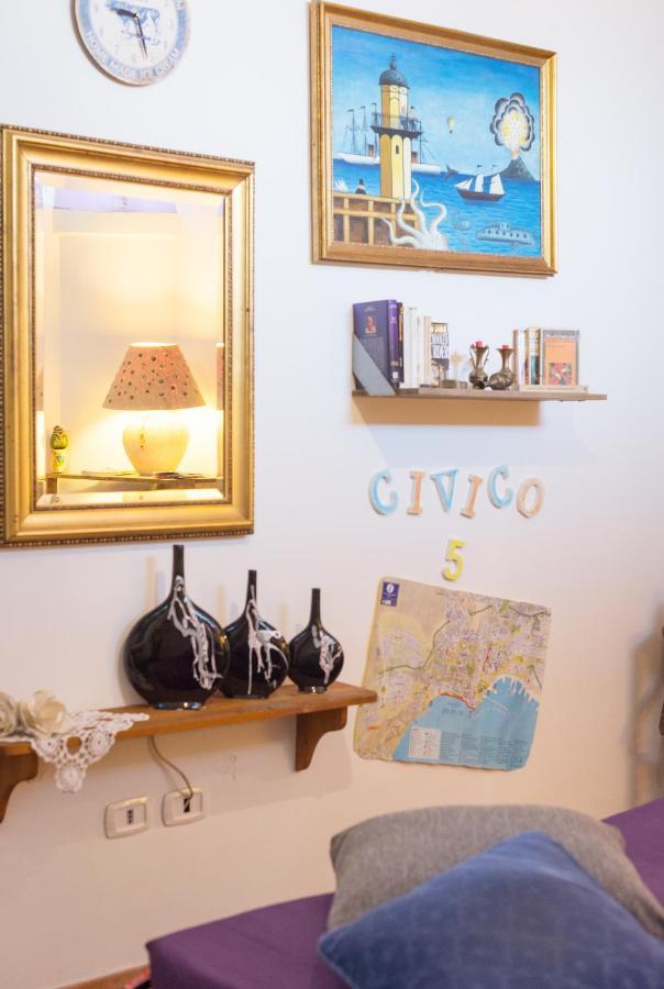 Apartamento Civico 5 Appartament Napoli Centro Exterior foto